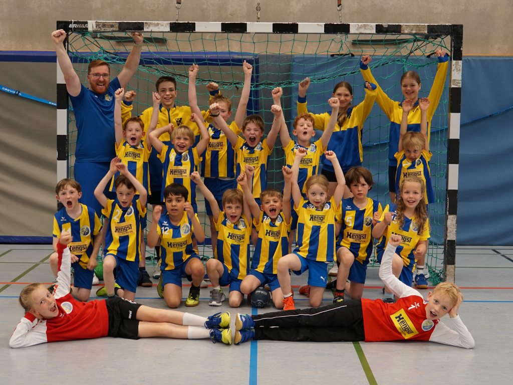 Minis HSG Gremmendorf Angelmodde Handball Muenster