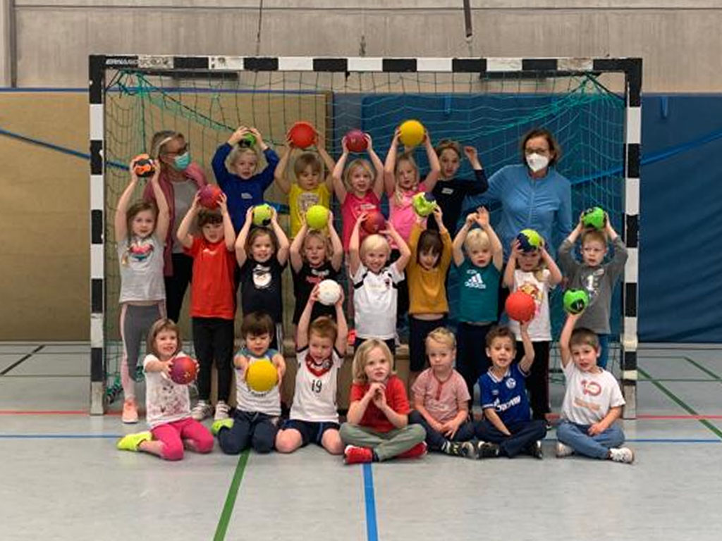 Minis HSG Gremmendorf Angelmodde Handball Muenster