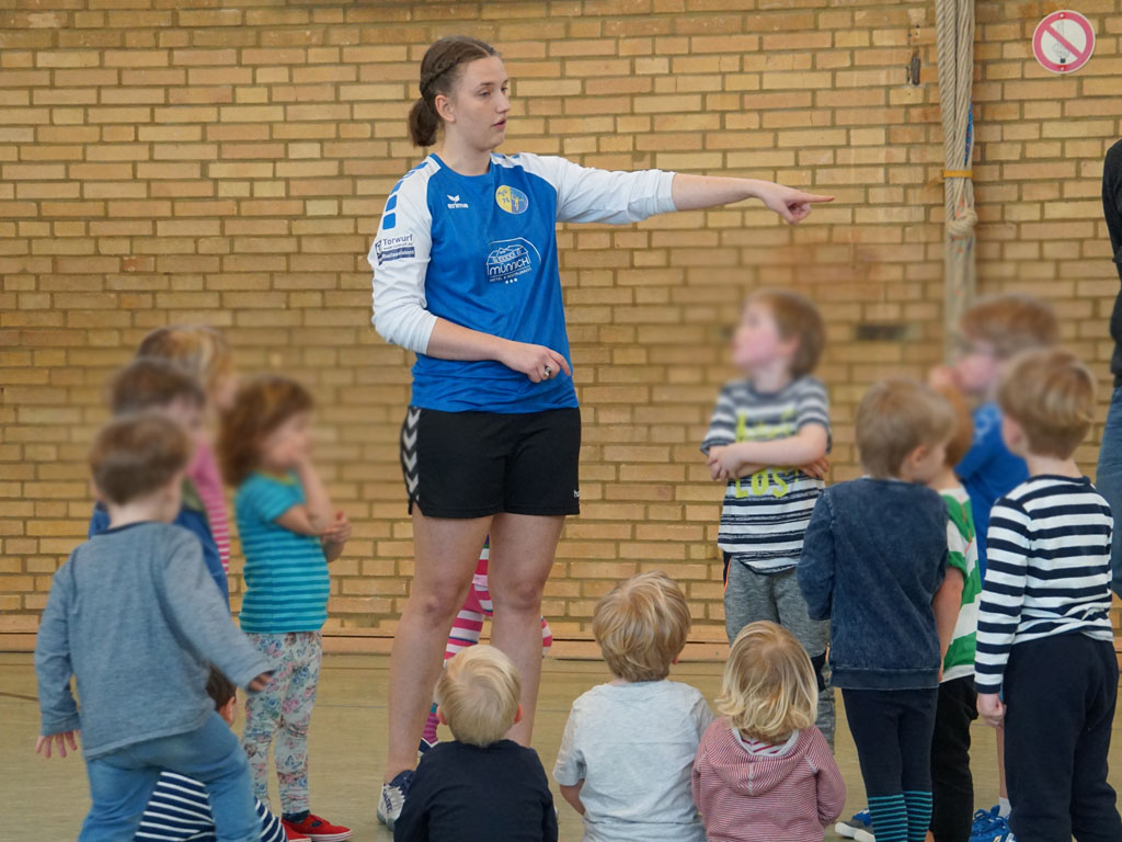 Minis HSG Gremmendorf Angelmodde Handball Muenster