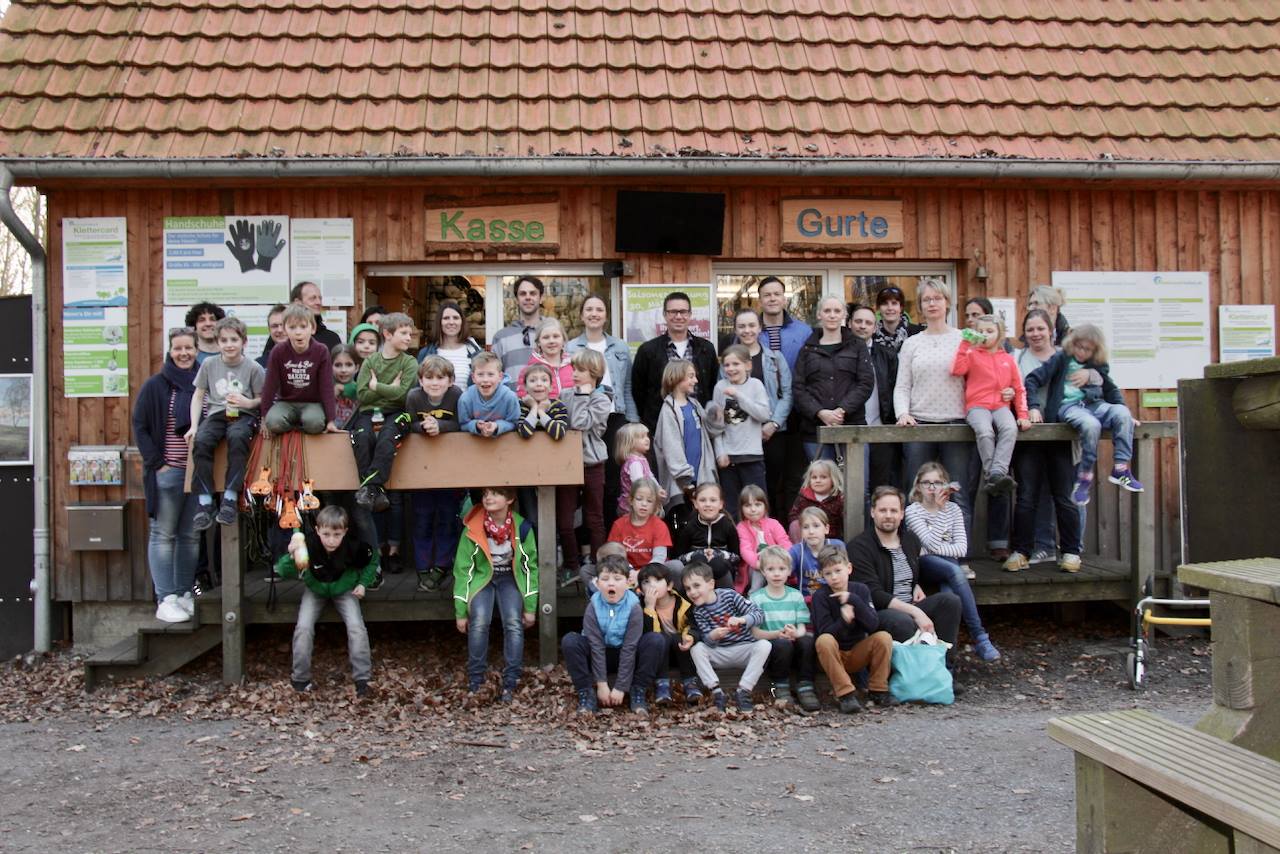 Handball Minis HSG Gremmendorf Angelmodde Klettern Saisonabschluss